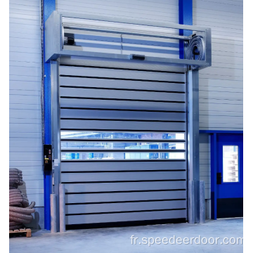 Speedeer Doors à grande vitesse en aluminium dur en aluminium dur